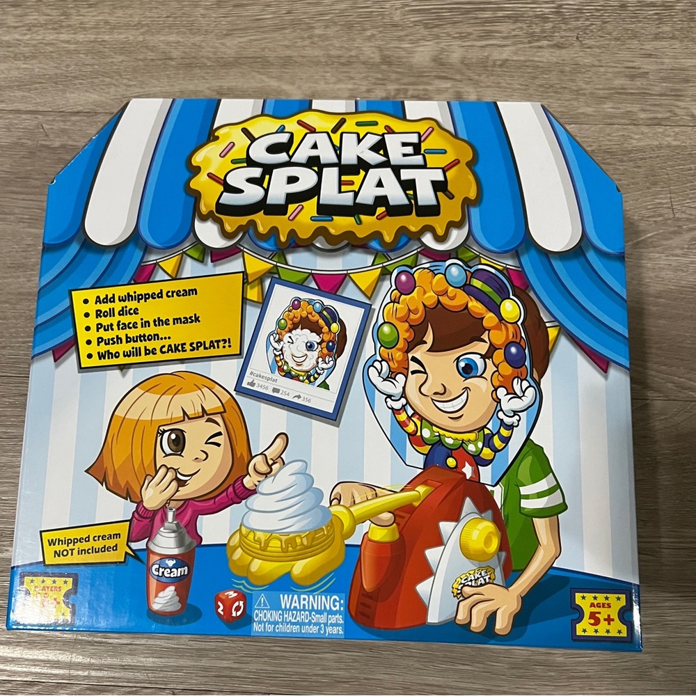 New Cake Splat Board Game